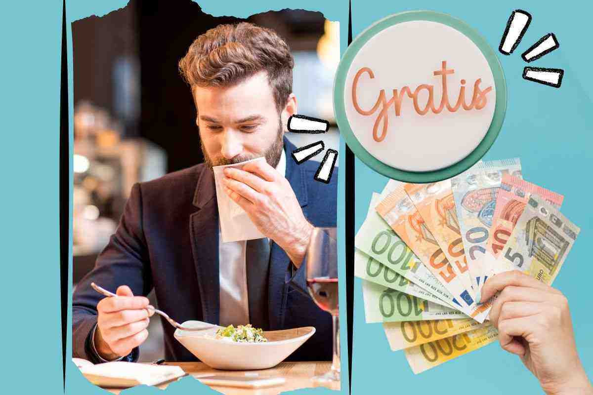 Mangiare gratis al ristorante: i trucchi infallibili 
