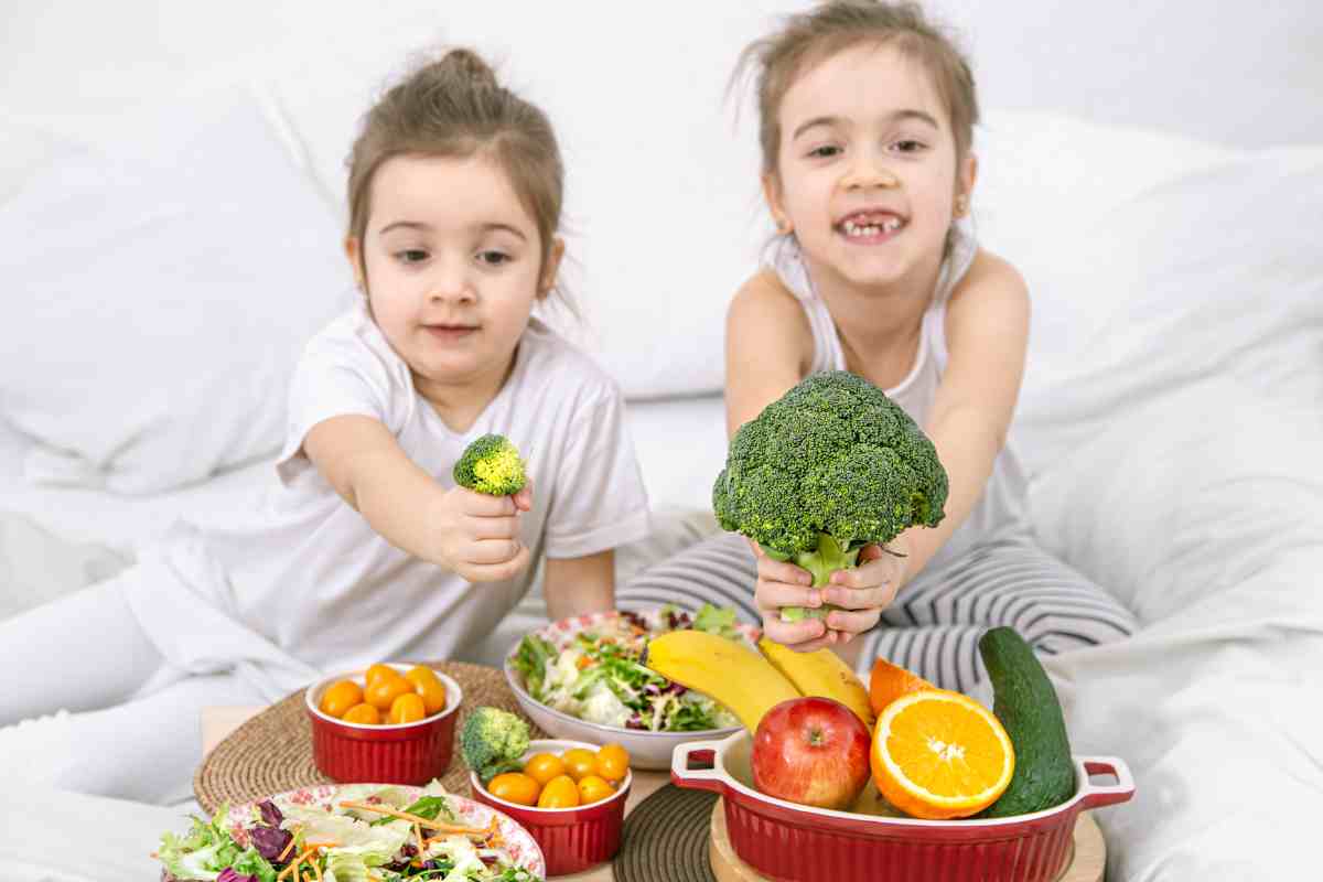 trucchi per convincere i bambini a mangiare le verdure