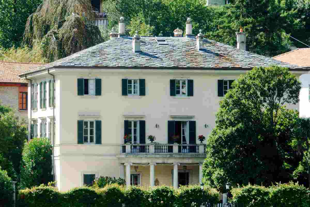 Villa George Clooney lago di Como in vendita