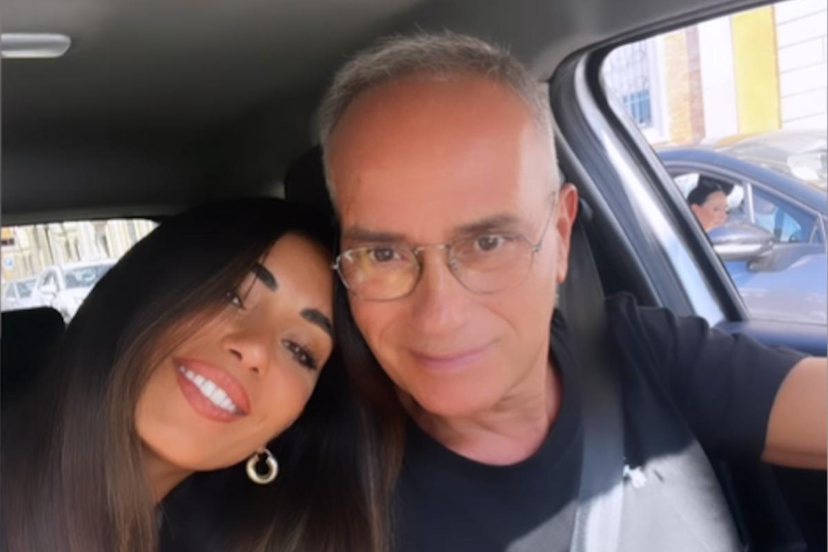 Federica Nargi pubblica un selfie con il papà