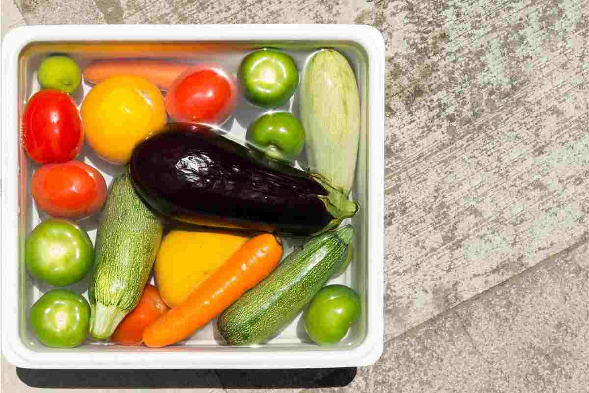 disinfettare frutta e verdura senza bicarbonato