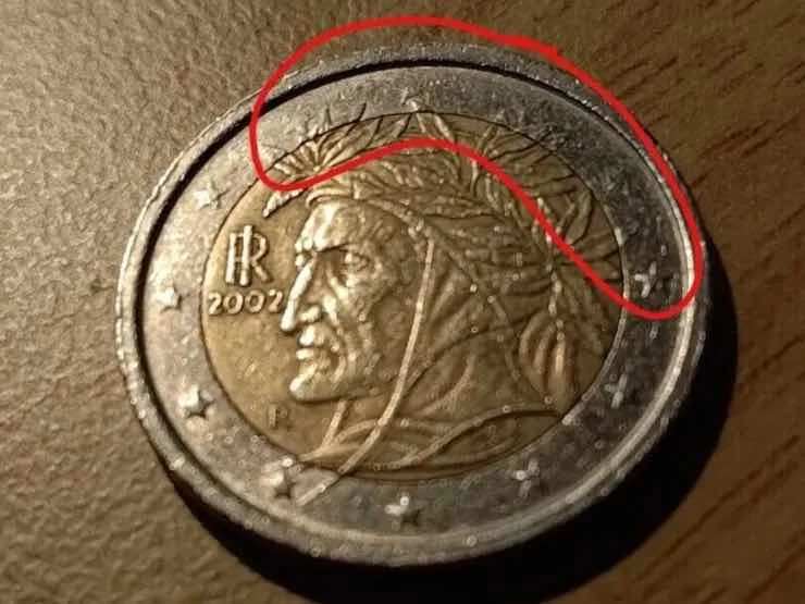 Moneta rara da 2 euro acquistata per oltre 10mila