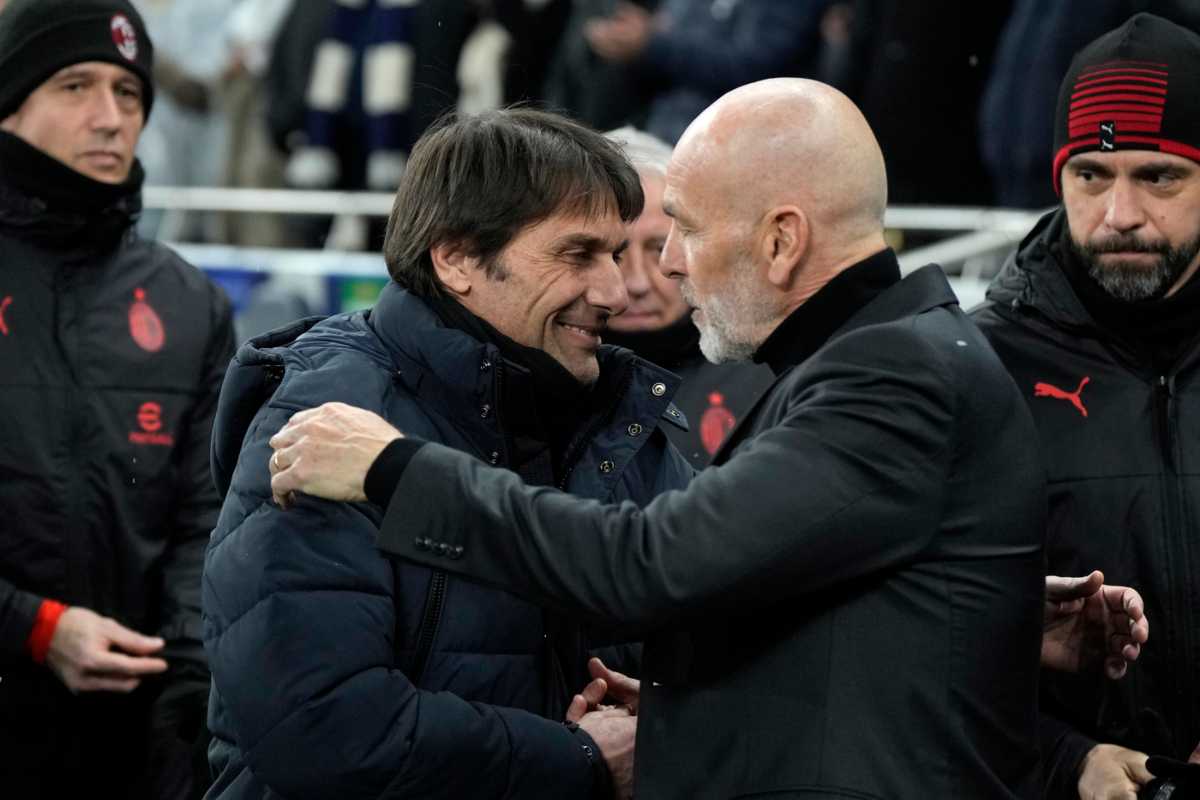 Conte nuovo allenatore Milan cessione Leao