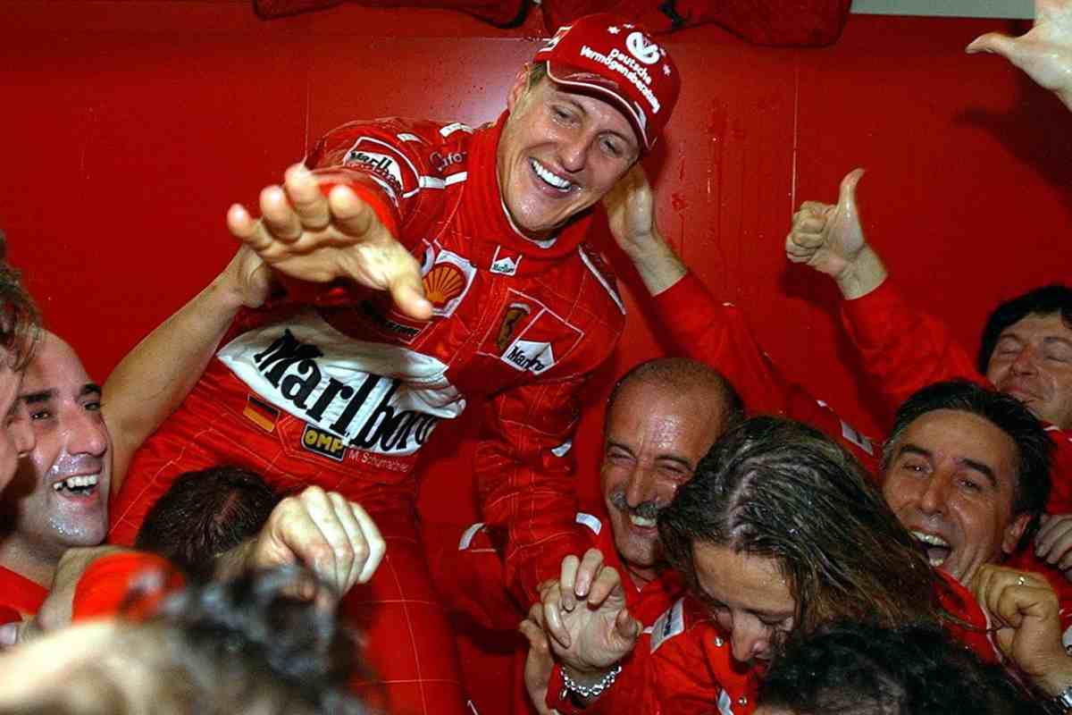 Michael Schumacher paragone Hamilton