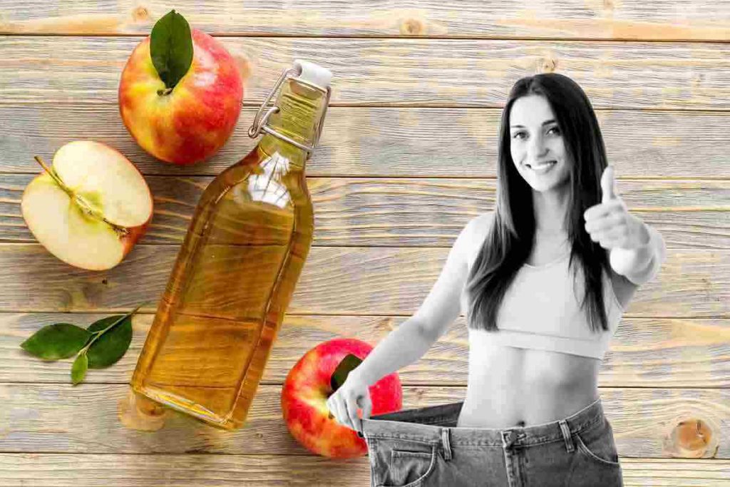 Con l'aceto di mele si possono perdere 15 kg