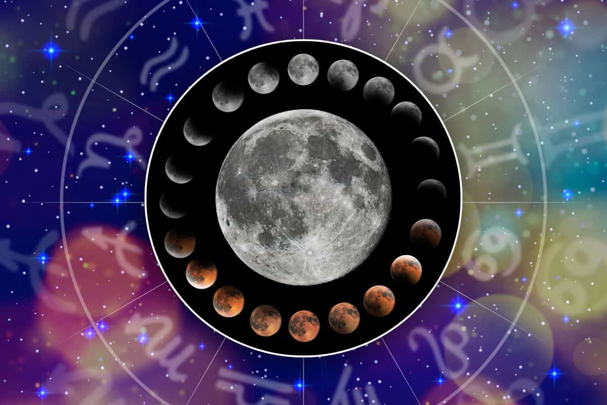 fasi lunari e segni zodiacali